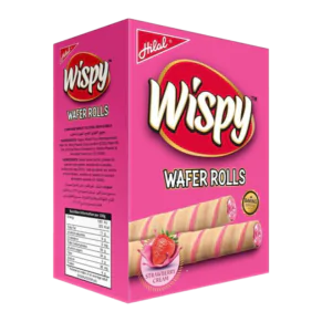 Hilal | Wispy Strawberry Wafer Rolls - Pack of 24