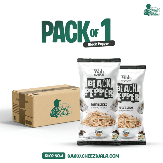 Fv | Potato Sticks Black Papper 150Gms