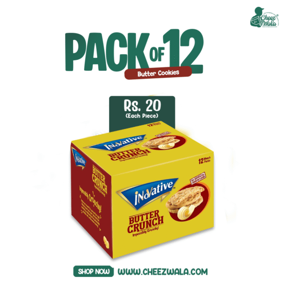 Inovative | Butter Crunch Munch Pack - Pack of 12 (Rs. 20)